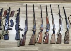 Həftəsonu qanunsuz saxlanılan 10 tüfəng, 3 avtomat aşkarlanıb
