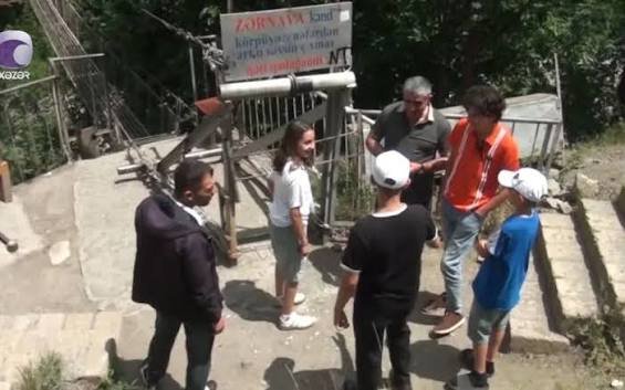 İsmayıllıda asma körpüdən istifadəyə görə kimlər ödəniş tələb edir? – Video