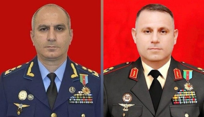 Bu gün təltif olunan generalların dosyesi