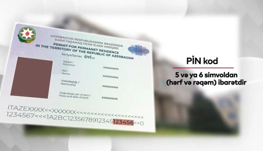 Yaşayış icazəsi vəsiqələri tam elektron formata keçiriləcək