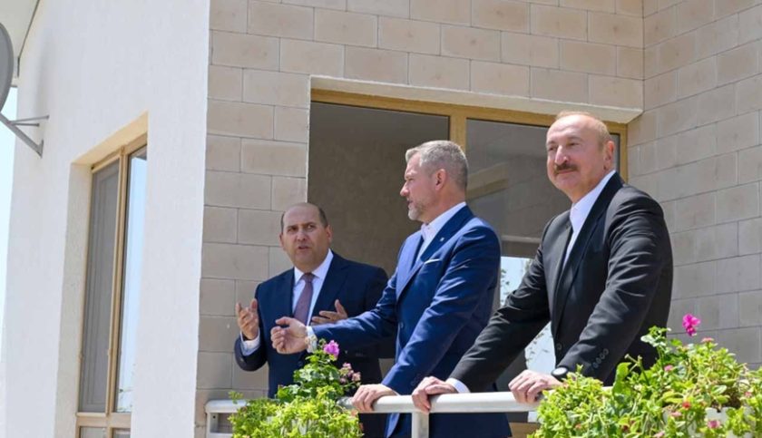 Azərbaycan və Slovakiya prezidentləri Baş Qərvənddə – FOTOLAR