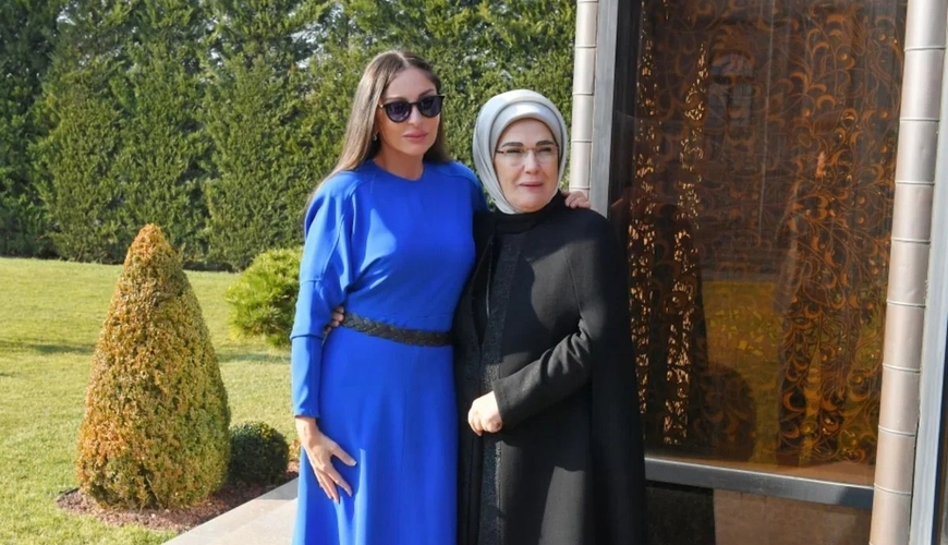 Əminə Ərdoğan: Mehriban Əliyevanın xeyirxah fəaliyyəti dünyada böyük rəğbətlə qarşılanır