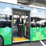 Prezident Naxçıvanda yeni elektrik avtobuslarına baxdı – Yenilənib