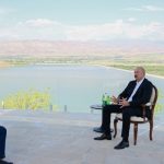 Prezident İlham Əliyev Naxçıvanda Azərbaycan Televiziyasına müsahibə verib – FOTO