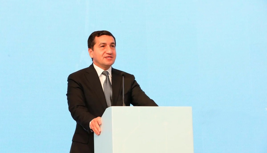 Hikmət Hacıyev Buxaradan paylaşım edib