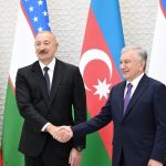 Şavkat Mirziyoyev “Heydər Əliyev” ordeni ilə təltif edildi