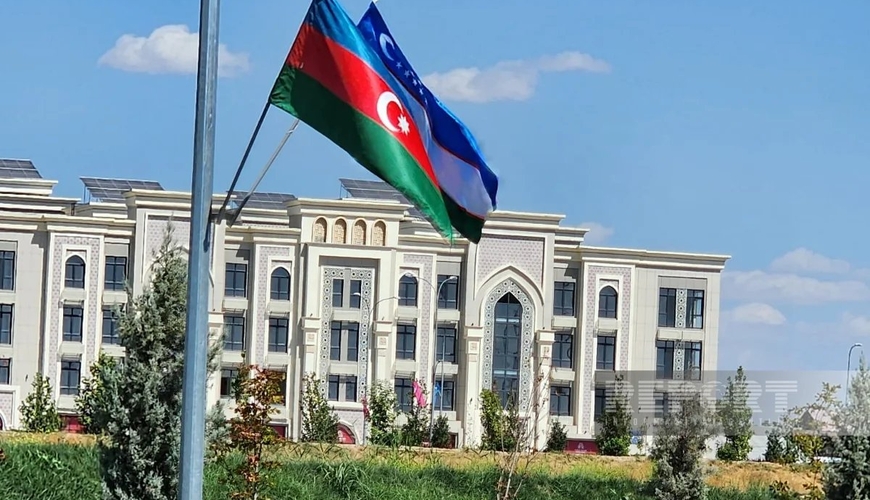 Daşkənd küçələri Azərbaycan və Özbəkistan bayraqları ilə bəzədilib