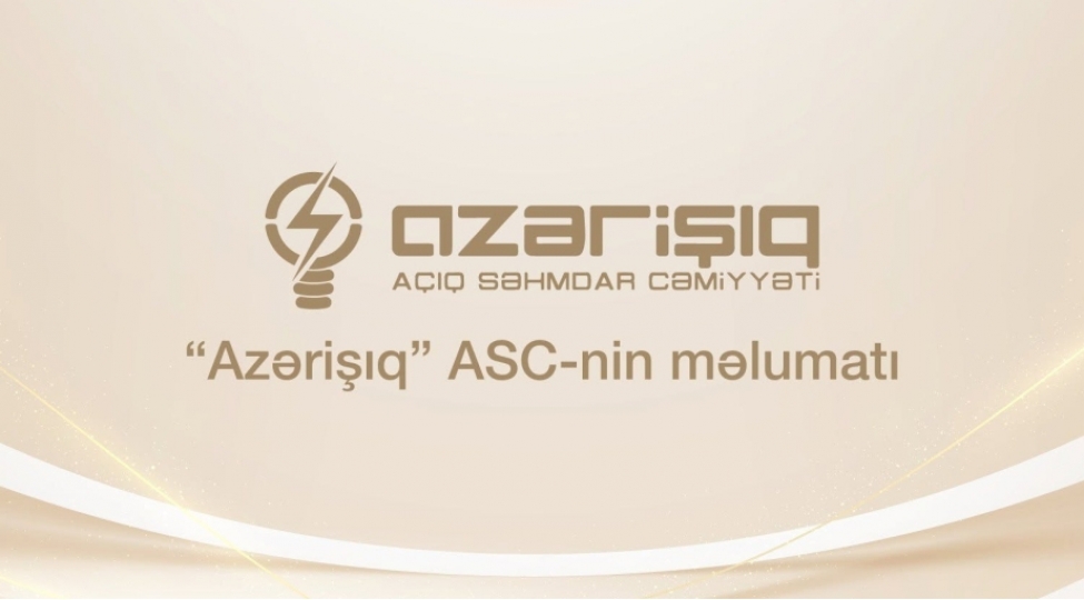 Bu gün Yevlax, Tərtər, Ağdaş, Göyçay, habelə Yasamalın bir sıra ərazilərində işıq olmayacaq