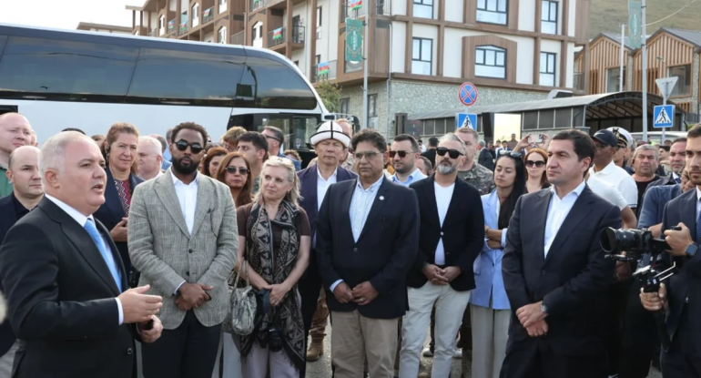 Xarici diplomatların Qarabağ və Şərqi Zəngəzura iki günlük səfəri ilə bağlı VİDEOÇARX
