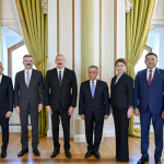 Prezident bu ölkələrin təhlükəsizlik üzrə rəhbər şəxslərini qəbul etdi – FOTOLAR