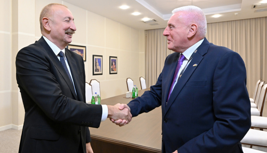 Prezident qəbul keçirdi – FOTOLAR