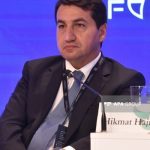 Hikmət Hacıyev Ərəb Media Forumunda Qarabağda və digər bölgələrdə Qafqaz Albaniyasının zəngin xristian irsi barədə danışıb
