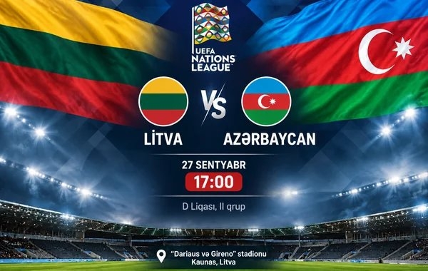 Azərbaycan millisi səfərdə Litva ilə heç-heçə etdi – VİDEO