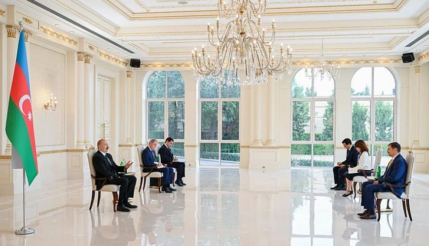 Prezident onu qəbul etdi