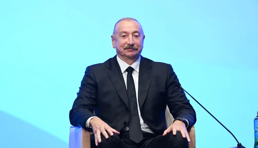 İlham Əliyevin sosial media hesablarında II Azərbaycan Beynəlxalq İnvestisiya Forumunda iştirakına dair video paylaşılıb