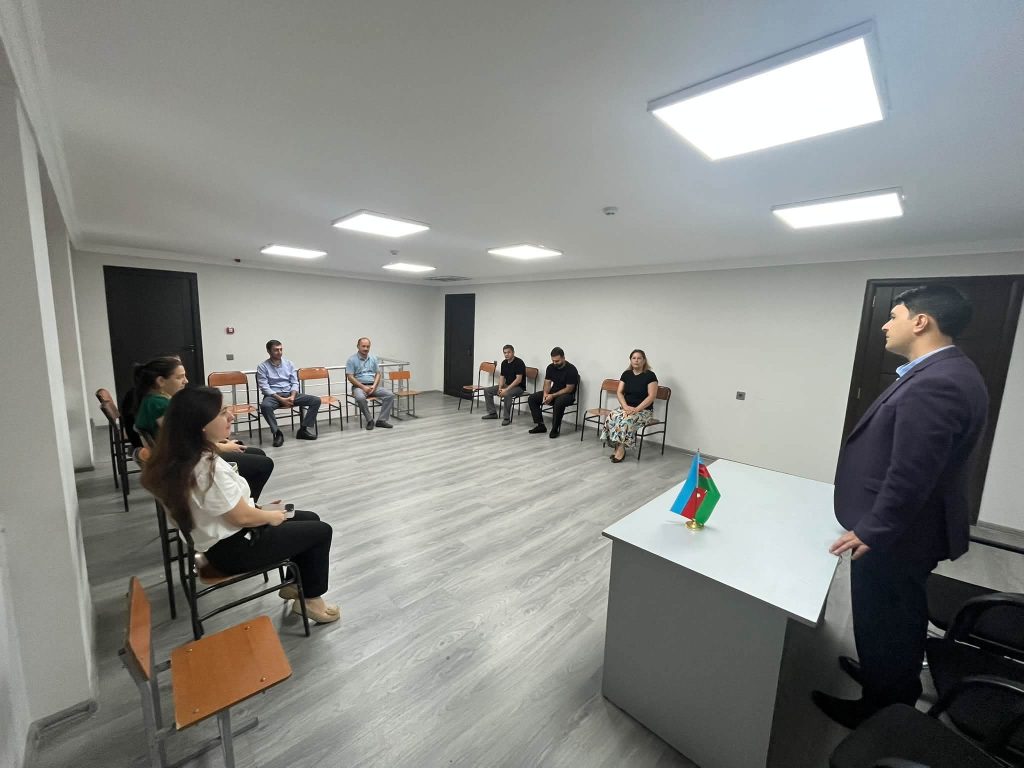 Qax rayonunda “Sülh aylığı” çərçivəsində “Sülh gələcəyimizin təminatıdır” mövzusunda maarifləndirici görüş keçirilib.