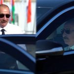 Prezident açılışdan sonra sükan arxasına keçdi – Video