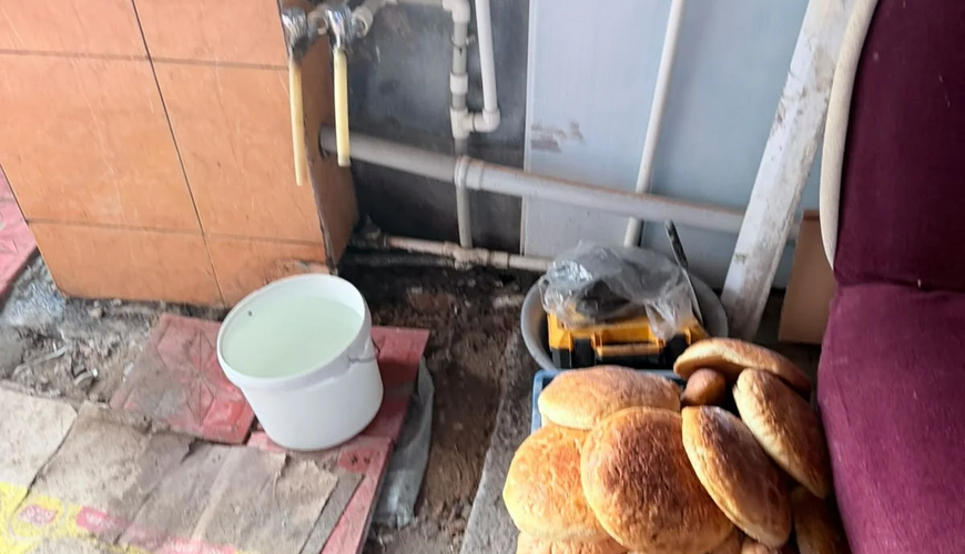 Bakıda çörəkləri belə daşıdılar