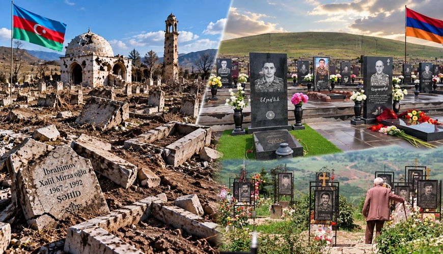 Ermənilər Xankəndidəki 51 məzar üçün hərəkətə keçdilər – “Türklər görməsin deyə üzərinə torpaq tökdük”