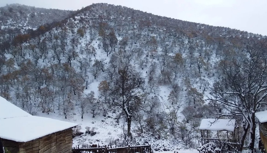 Azərbaycanda bu ərazilərə qar yağır