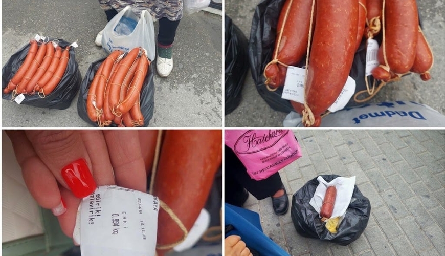 Bazarın kənarında kolbasa satan alim – REPORTAJ