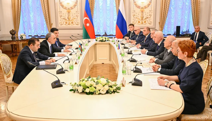 Kamran Əliyev rusiyalı həmkarı ilə əməkdaşlıq perspektivlərini müzakirə edib