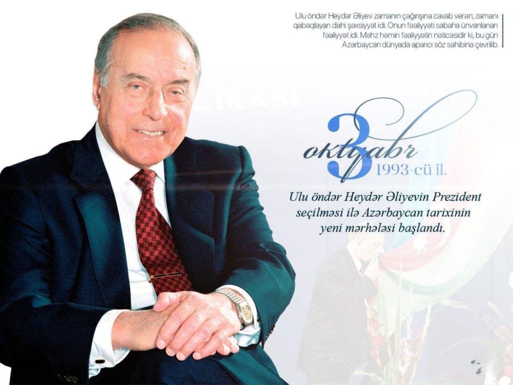 Ulu Öndər Heydər Əliyev – milli dövlətçilik salnaməsi