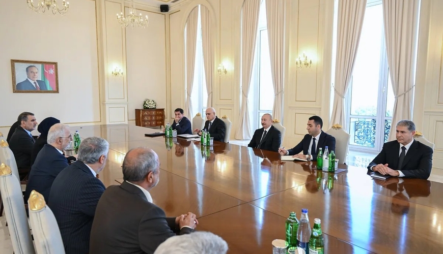 Prezident İlham Əliyev İranın daxili işlər nazirini qəbul edib