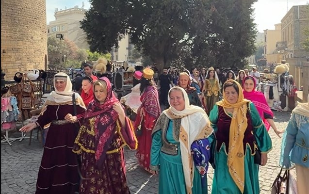 Bakıda “Kəlağayı” yürüşü – Video