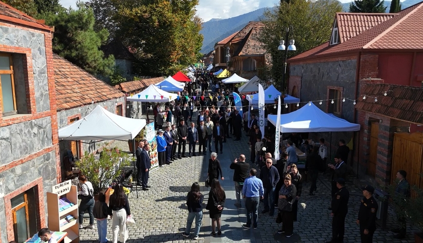 Qax rayonunda “Şən Bazar” festivalı keçirilib
