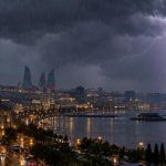 Bakıda yağış yağacaq, şimşək çaxacaq