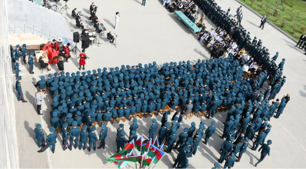 Dövlət Sərhəd Xidmətinin Xüsusi Məktəbinin 15 illik yubileyi qeyd edilib