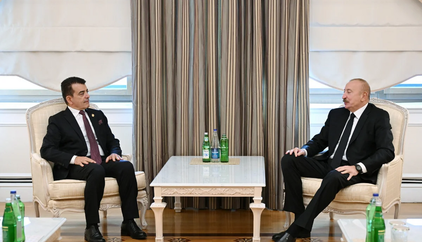 İlham Əliyev ICESCO-nun Baş direktorunu qəbul etdi