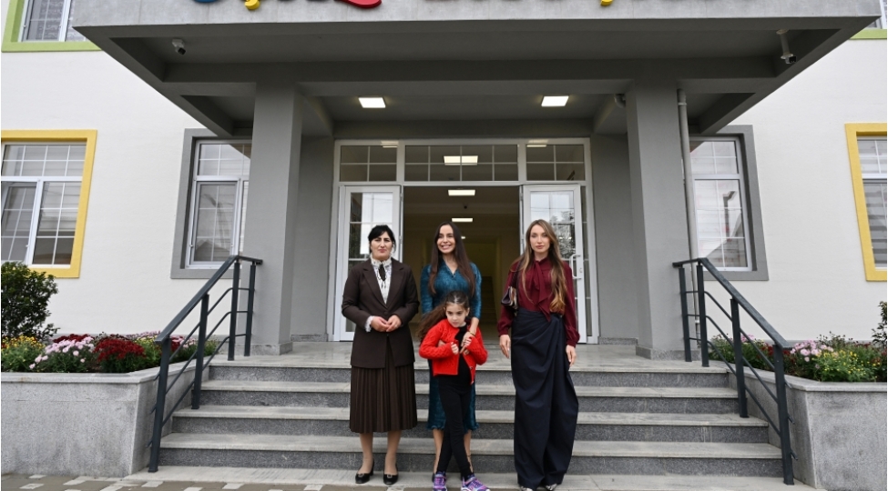 Şamaxının Göylər kəndində körpələr evi-uşaq bağçası istifadəyə verilib